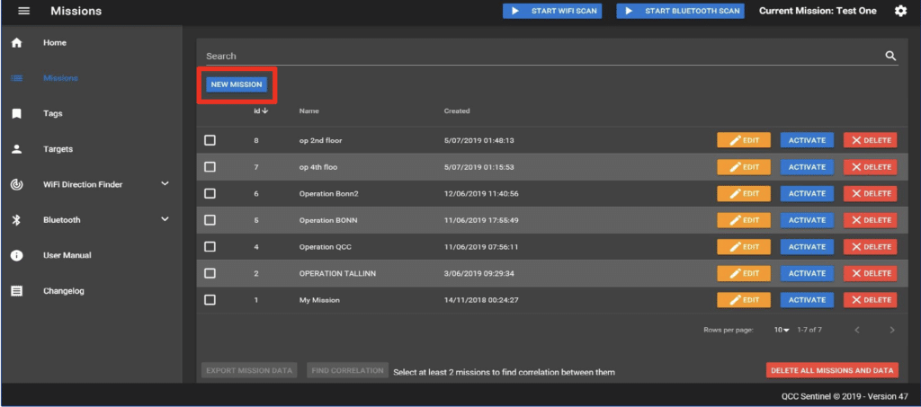 QCC Sentinel Wi-fi & Bluetooth Detection