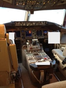 Aircraft Cockpit TSCM Inspection