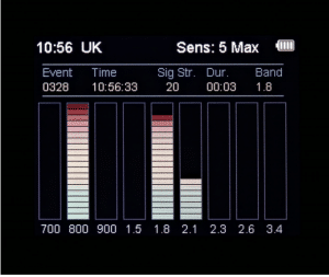 CAM GX5 Live Cellular Mode Screen