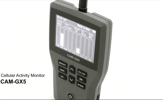 CAM-GX5 Cellular Activity Monitor